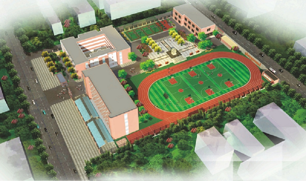 东仪小学鸟瞰图